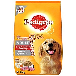 pedigree chicken egg and rice 20kg