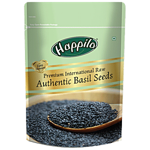 Buy Happilo Premium Raw Holy Basil Sabja Seeds Online at Best