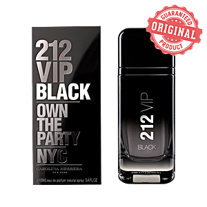 Carolina Herrera 212 Vip Black Men Eau De Perfume Spray