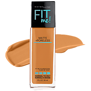 Buy Maybelline New York Fit Me - Foundation 30ml + New York White Super ...