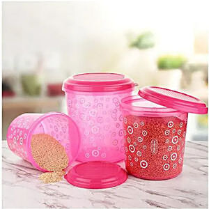 Set of 2 8.5L Extra Large Food Storage Containers with Airtight