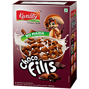 Buy Kwality Choco Flakes - Zero% Maida, With Richness Of Chocolate,  Breakfast Cereal Online at Best Price of Rs 180 - bigbasket