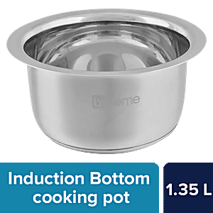 Buy bb home Stainless Steel Tope/Patila/Bhagona - No.17, Induction ...