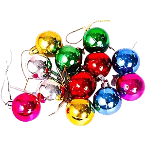 Pahal Christmas Decoration Bells, 12 pcs