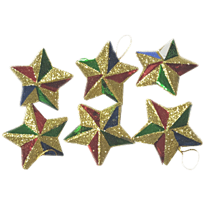 Pahal Christmas Decoration Bells, 12 pcs