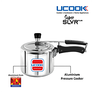 Buy UCOOK Super SLVR Plus Aluminium Inner Lid Pressure Cooker