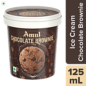 Buy Amul Real Ice Cream - Chocolate Brownie 1 lt Tub Online at Best ...