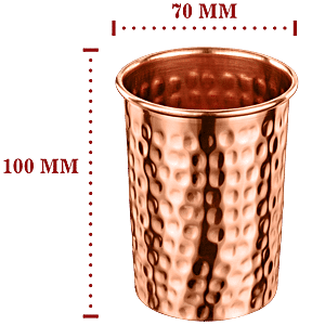 Copper,Color Powder Coated Glass Sauce Cup -stainless Steel, For