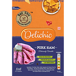 Deli Chic Pork Ham Slice, 250 g