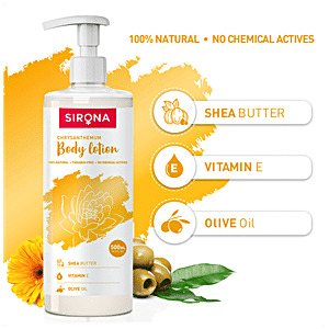 Buy SIRONA Chrysanthemum Body Lotion - Shea Butter & Olive Oil