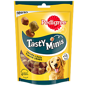 Buy Pedigree Tasty Minis Cubes Puppy Dog Treat - Chicken Flavour Online 