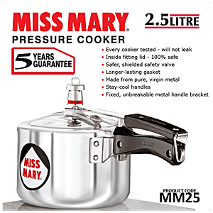 Buy Hawkins Miss Mary Aluminium Inner Lid Pressure Cooker With