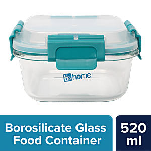 High borosilicate 46oz large glass food storage jars with airtight