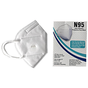 n95 mask white colour