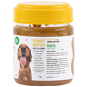 is peanut butter with honey ok for dogs