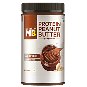 High Protein Peanut Butter with Whey Protein Concentrate, Creamy, 27 g  Protein