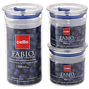 Buy Cello Plastic Storage Container - Fabio , Blue Online at Best