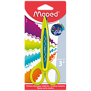 Security creative KidiCraft scissors - Maped - 12 cm, 3 pcs.