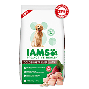 Iams hot sale golden retriever