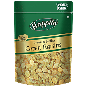 Buy Happilo Premium Seedless Green Raisins Online at Best Price of Rs ...