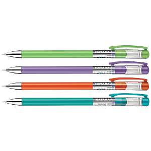 Nataraj Skater Colourful Sparkle Gel Pens (Pack of 10 Pens) Free Shipping