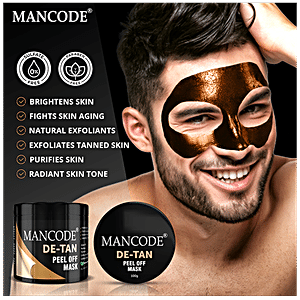 de tan face mask for men