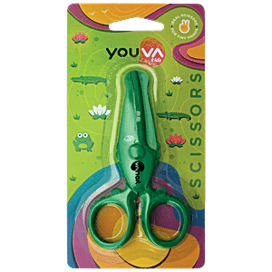 Faber Castell Spring Kids Scissors Children Toddler Safety Scissor 2pcs 