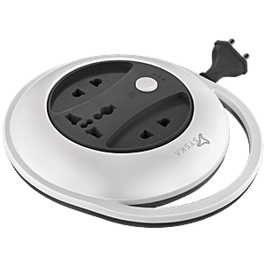 Syska Smart Plug - Plastic, MWP-002, 3 Pin, Works With Alexa & Google  Assistant, WIFI, 1 pc