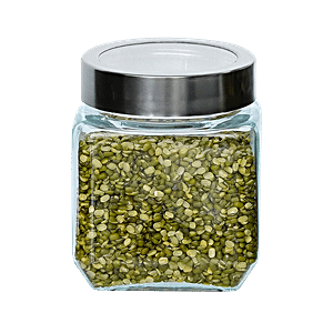 1pc Clear Grain Storage Jar