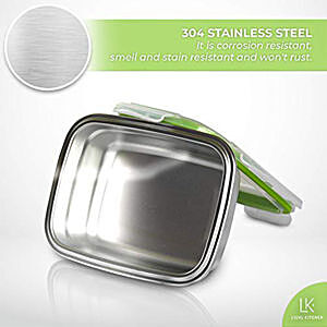 Femora High Steel Rectangle Lunch Box Steel