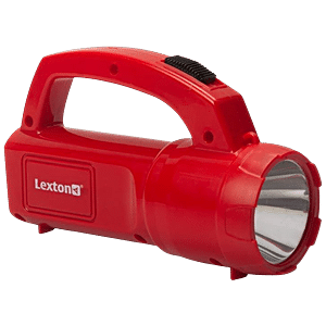 Buy Lexton Rechargeable LED Torch - Plastic, 5 Watt, Tigor, 3000