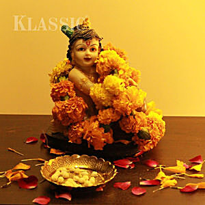 Buy Klassic Gold Brass Pooja Thali (4 items) Online at Best Prices in India  - JioMart.