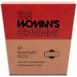 The Woman's Company Teen Sanitary Pad for Girls and Teenage Ultra Soft  Organic Cotton (Pack of 12) Sanitary Pad, Buy Women Hygiene products  online in India