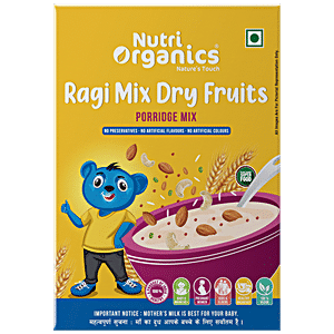 Buy Nutri Organics Ragi Mix Dry Fruits Porridge Mix - Instant