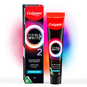 Buy Colgate Visible White O2, Teeth Whitening Toothpaste, Aromatic Mint ...