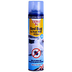 Zero In Clothes Moth Killer Aerosol - Advanced Formula For Indoor Use,  Spray In Wardrobes, Drawers & Storage, 300 ml