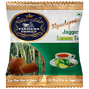 Buy Farmers Family Ready Mix Jaggery Lemon Tea No Sugar