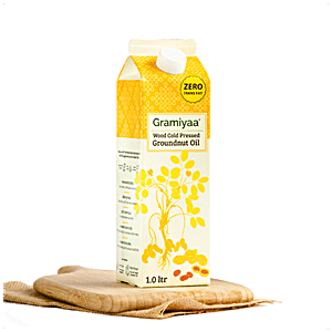 GRAMIYAA COLD PRESS GROUND NUT OIL 1 LITRE