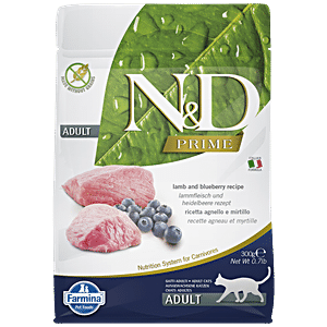 Buy FARMINA PET FOODS N&D Prime Cat Dry Food - Lamb & Blueberry, Grain ...