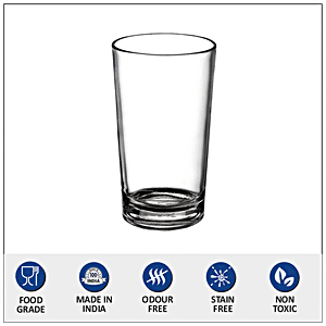 Buy Yera Glass Tumbler - Straight, With Heavy Bottom, Food Grade, Odour &  Stain Free Online at Best Price of Rs 189 - bigbasket