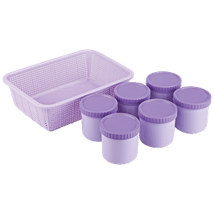 Buy JOYO Kitchen Classic Container Set - Transparent Plain, Grey, Sturdy,  Long Lasting Online at Best Price of Rs 149 - bigbasket