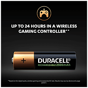 Duracell rechargeable deals aa batteries