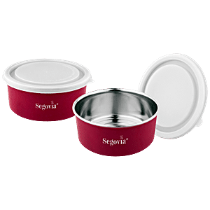 Buy NSCC 2 pieces TOPWARE Combo Steel Lunch Pack With Bag 3 Containers  Lunch Box (750 ml,) Mix color Online at Best Prices in India - JioMart.