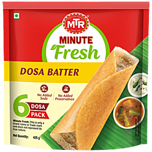 Buy Mtr Foods Minute Fresh Dosa Batter No Added Preservatives Soda