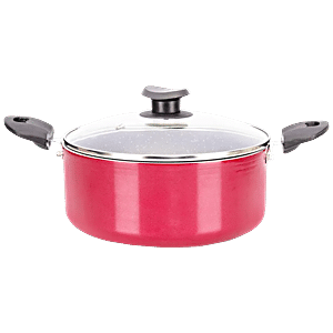 Prestige Omega Select Plus Non-Stick PFOA Free Biryani Pot with Stainless  Steel Lid, 12 Litre