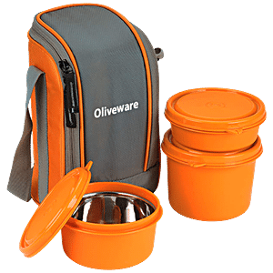 Buy 2 pcs Topware School combo Double Decker lunchbox(750ml) 3 Containers  Lunch Box with insulated bag Online In India At Discounted Prices