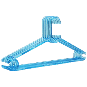 Buy Polyset Classic Plastic Clothes Hanger - Assorted Colour Online at Best  Price of Rs 99 - bigbasket