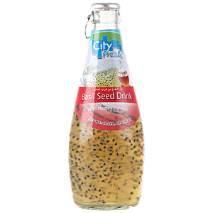 City Fresh Basil Seed Honey Flavour Drink Refreshing Rich In Antioxidants 300 ml