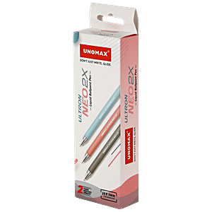 Buy Unomax Ultron Neo 2X Liquid Ball Pen - Jet Ink, For Smooth Writing ...