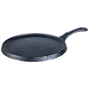 round roti pan cast iron 27cm